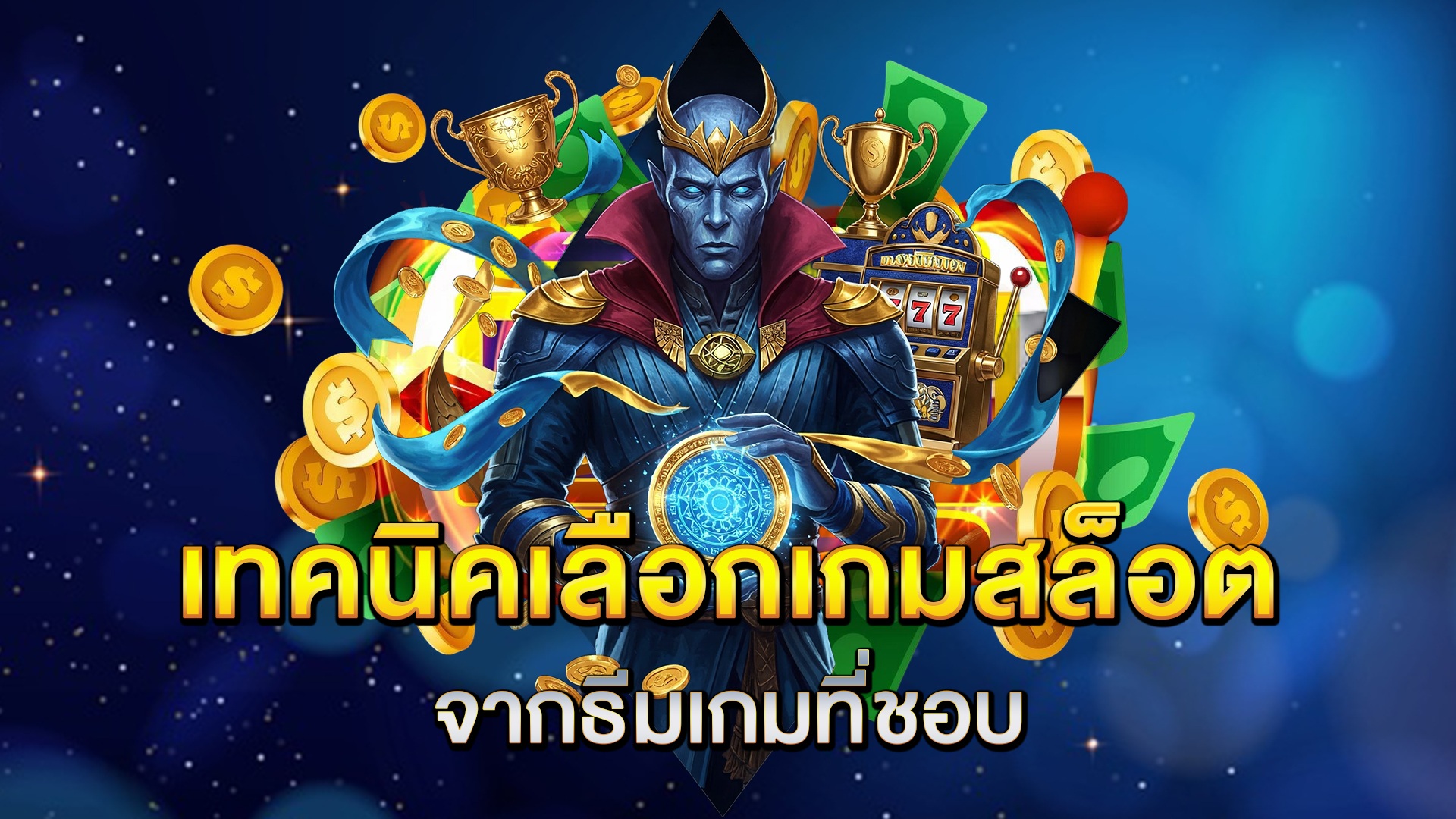 เทคนิคเลือกเกมสล็อตจากธีมเกมที่ชอบ